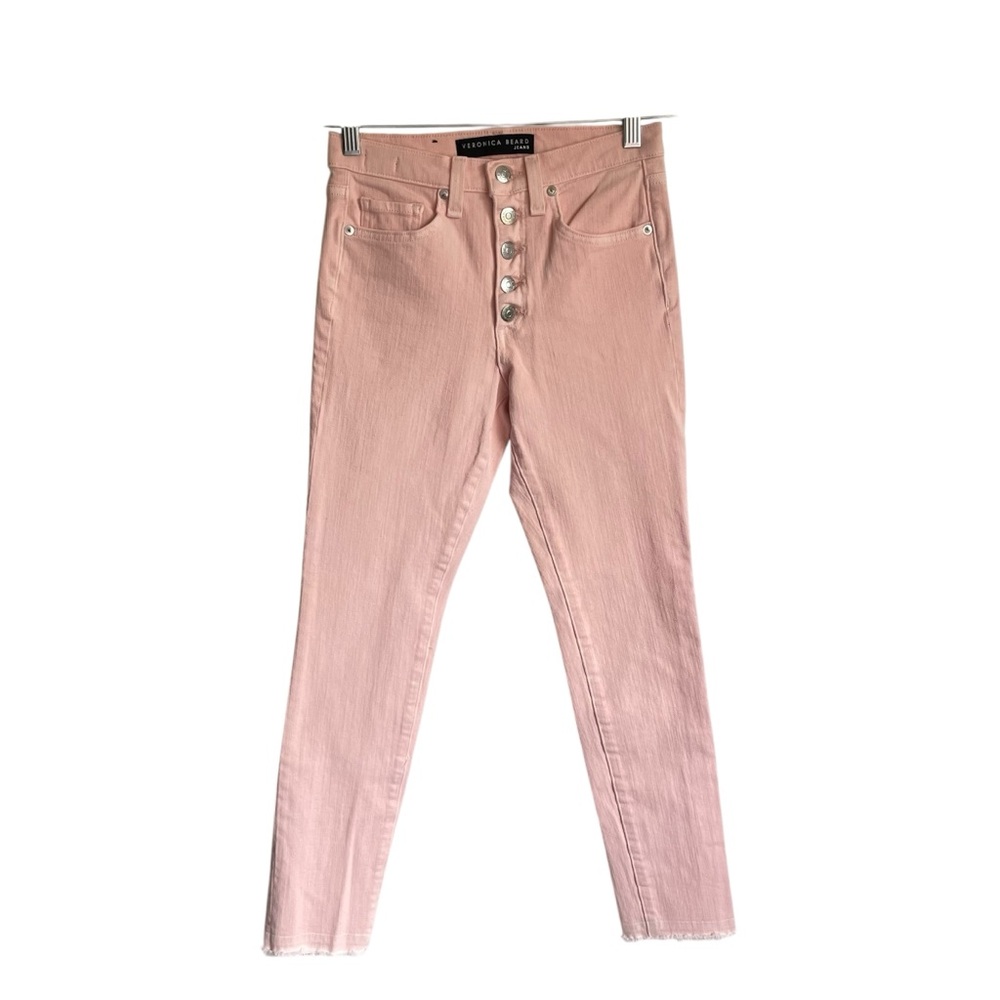 Veronica‎ Beard Debbie Skinny Jeans in Millennial Pink